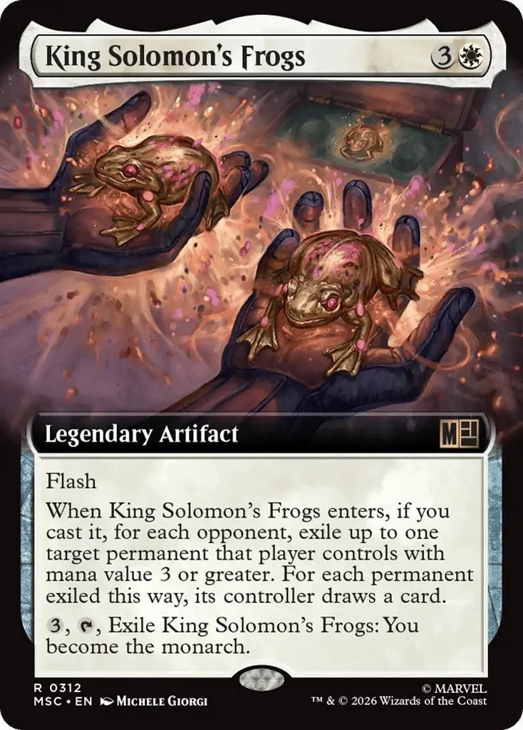 King Solomon's Frogs · Marvel Super Heroes Commander