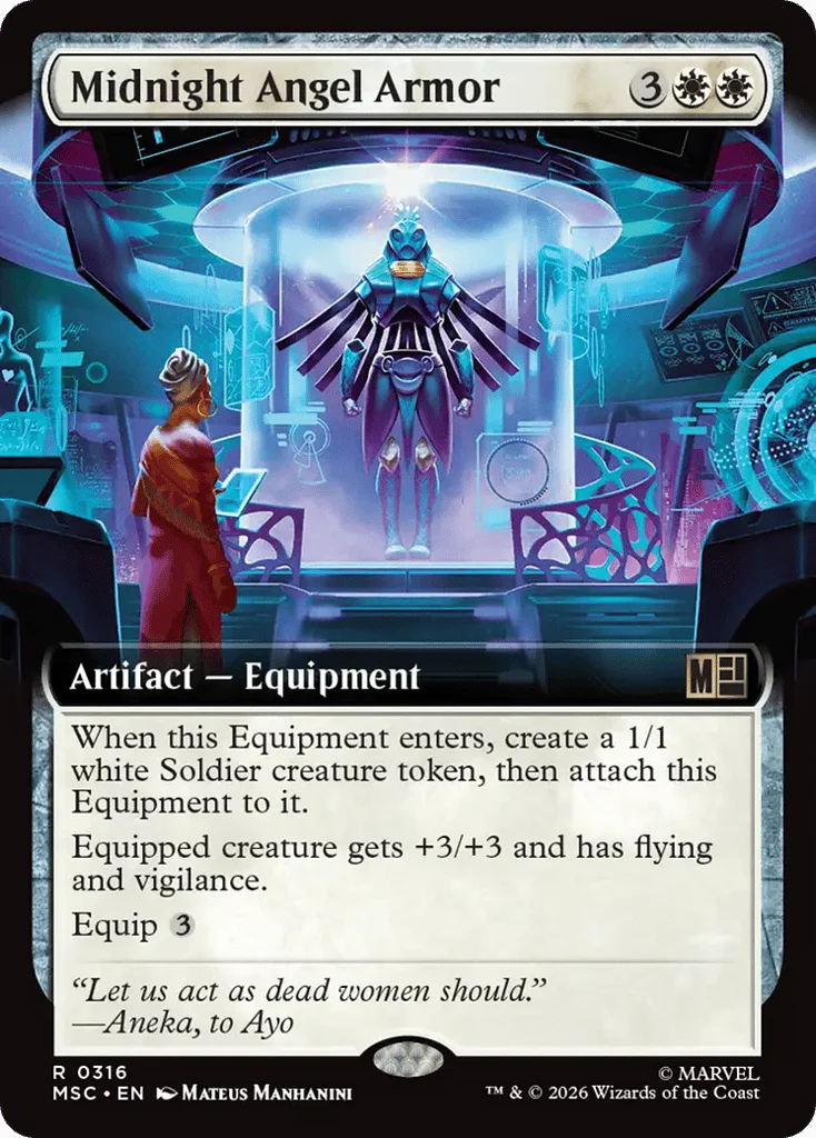 Midnight Angel Armor · Marvel Super Heroes Commander