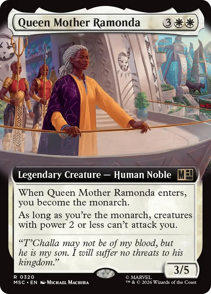 Queen Mother Ramonda · Marvel Super Heroes Commander