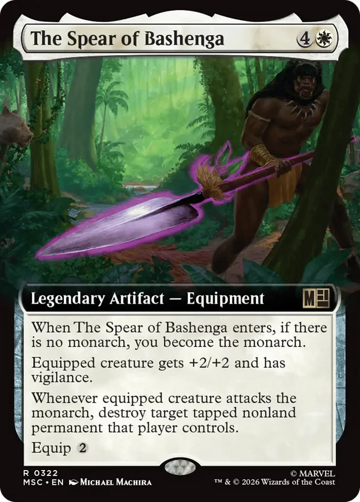 The Spear of Bashenga · Marvel Super Heroes Commander