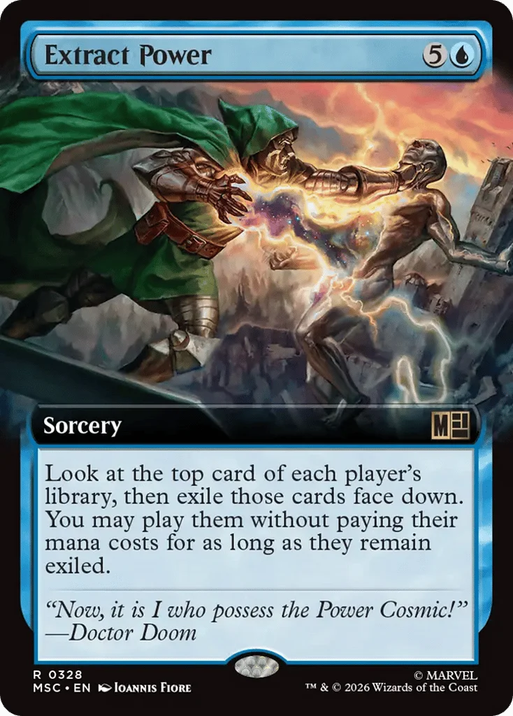 Extract Power · Marvel Super Heroes Commander
