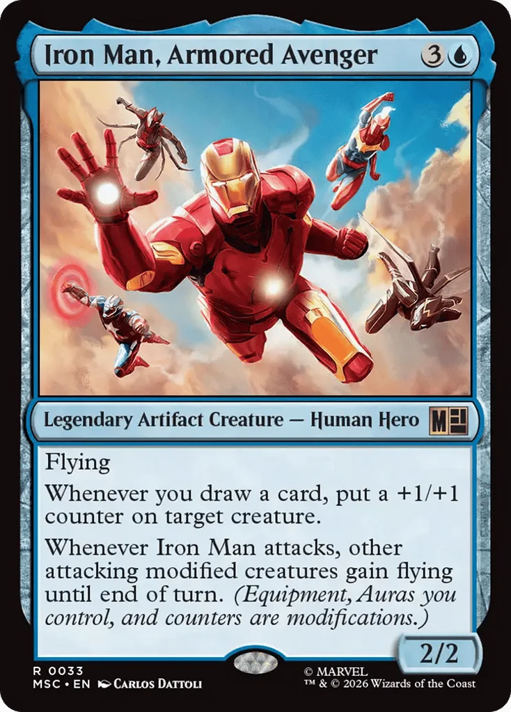 Iron Man, Armored Avenger · Marvel Super Heroes Commander