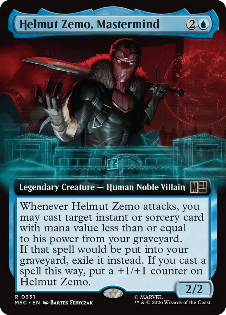 Helmut Zemo, Mastermind · Marvel Super Heroes Commander