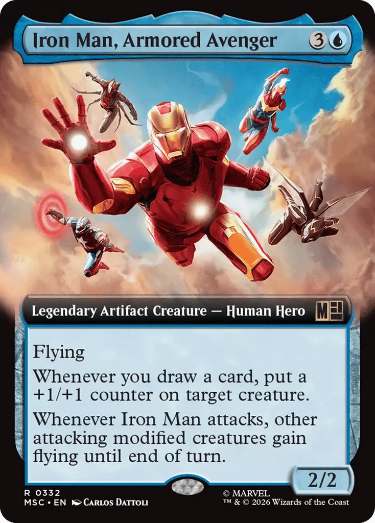 Iron Man, Armored Avenger · Marvel Super Heroes Commander