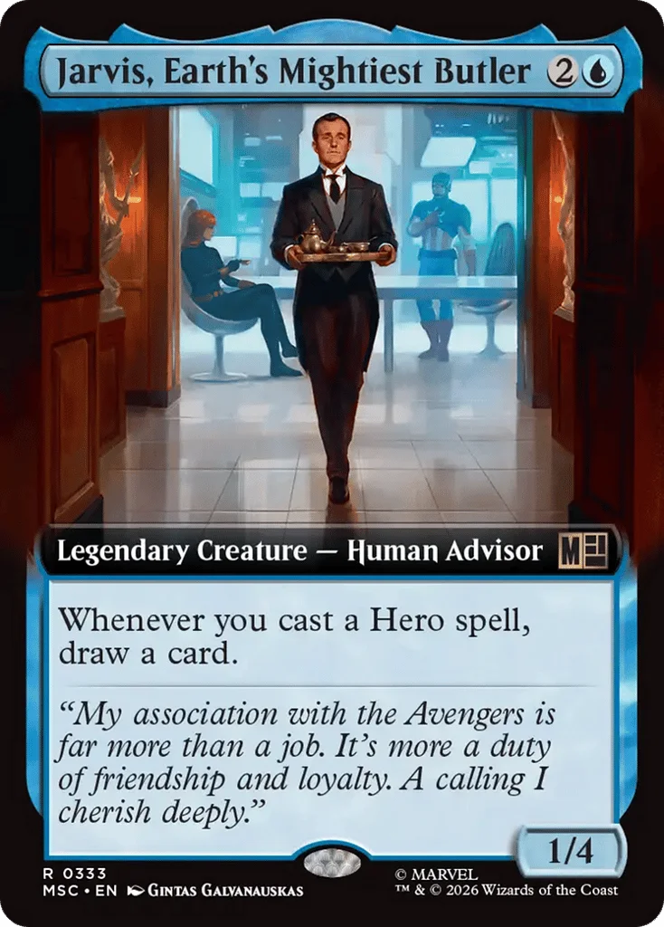 Jarvis, Earth's Mightiest Butler · Marvel Super Heroes Commander