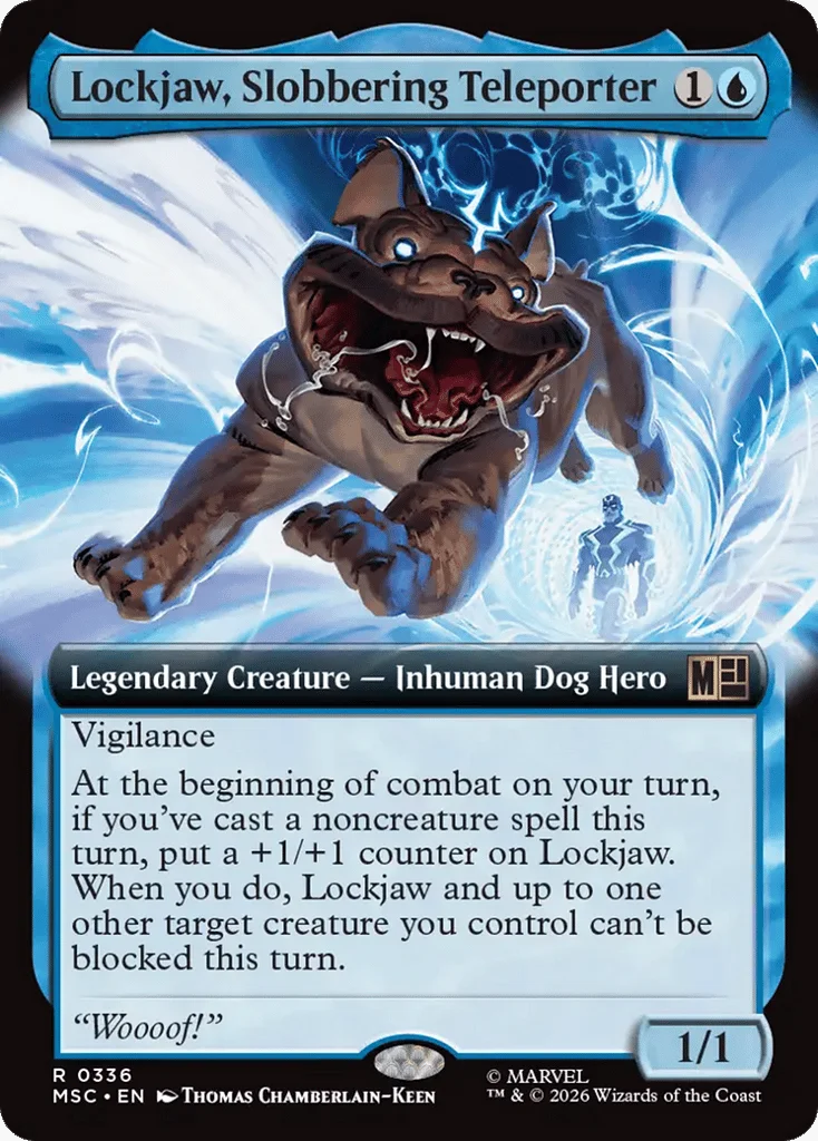 Lockjaw, Slobbering Teleporter · Marvel Super Heroes Commander
