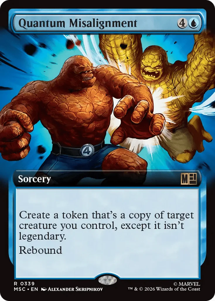Quantum Misalignment · Marvel Super Heroes Commander