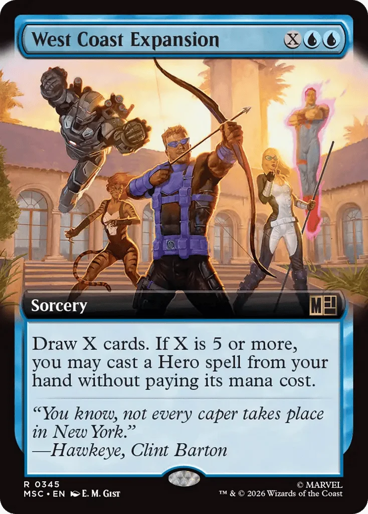 West Coast Expansion · Marvel Super Heroes Commander