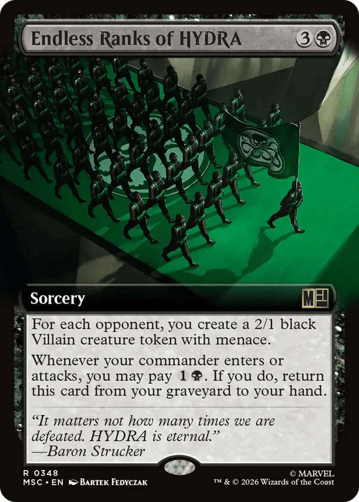 Endless Ranks of HYDRA · Marvel Super Heroes Commander
