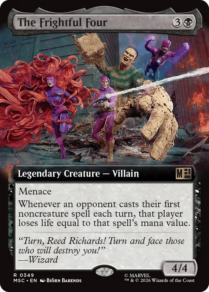 The Frightful Four · Marvel Super Heroes Commander