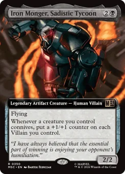 Iron Monger, Sadistic Tycoon