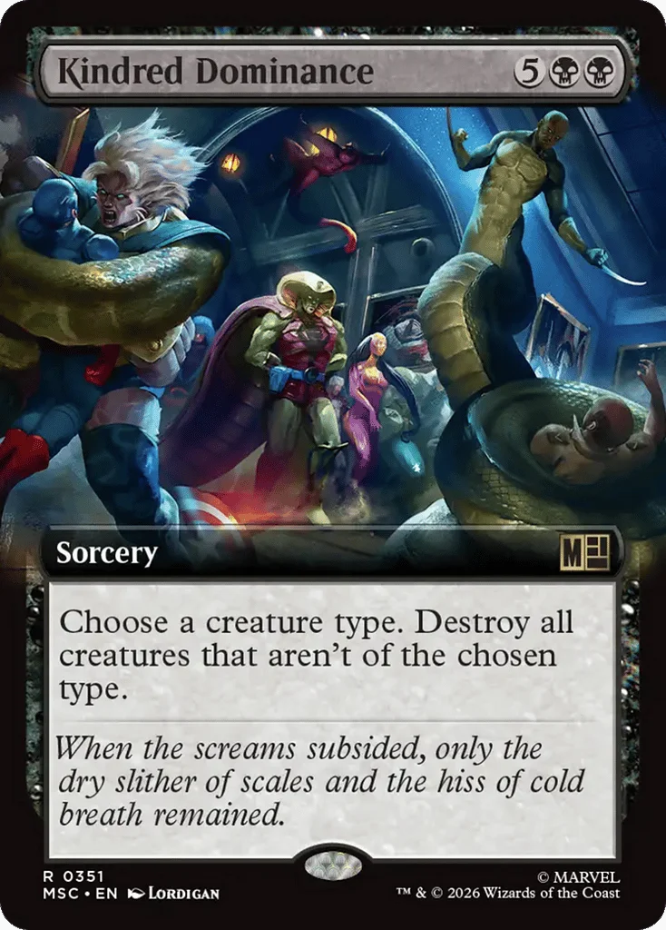 Kindred Dominance · Marvel Super Heroes Commander