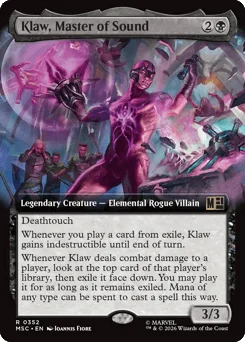Klaw, Master of Sound