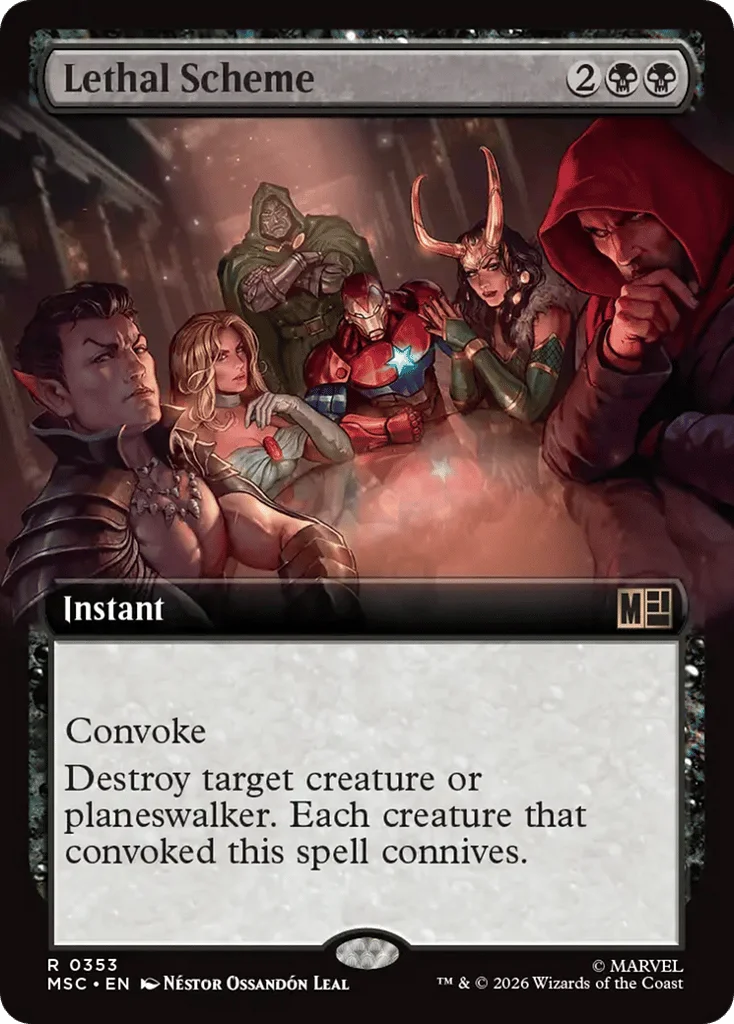 Lethal Scheme · Marvel Super Heroes Commander