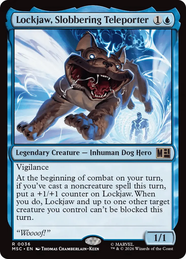 Lockjaw, Slobbering Teleporter · Marvel Super Heroes Commander