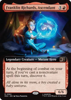 Franklin Richards, Ascendant