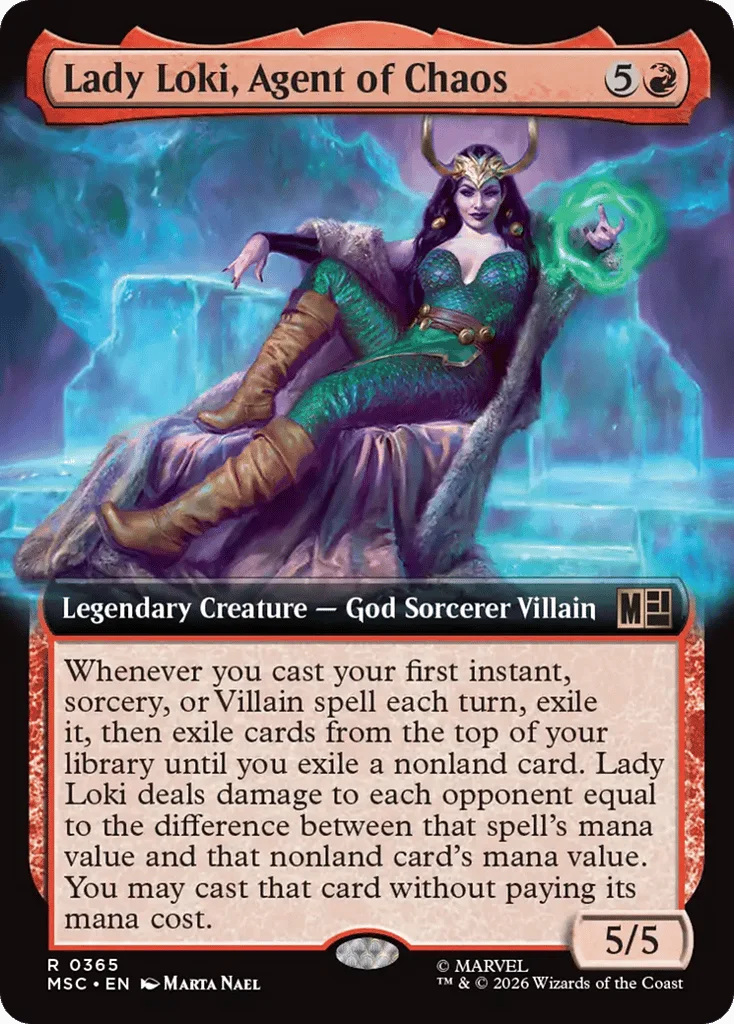 Lady Loki, Agent of Chaos · Marvel Super Heroes Commander