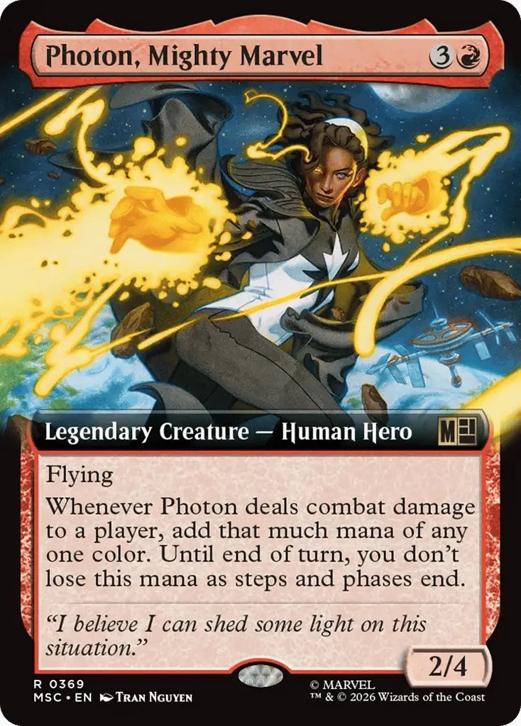 Photon, Mighty Marvel · Marvel Super Heroes Commander