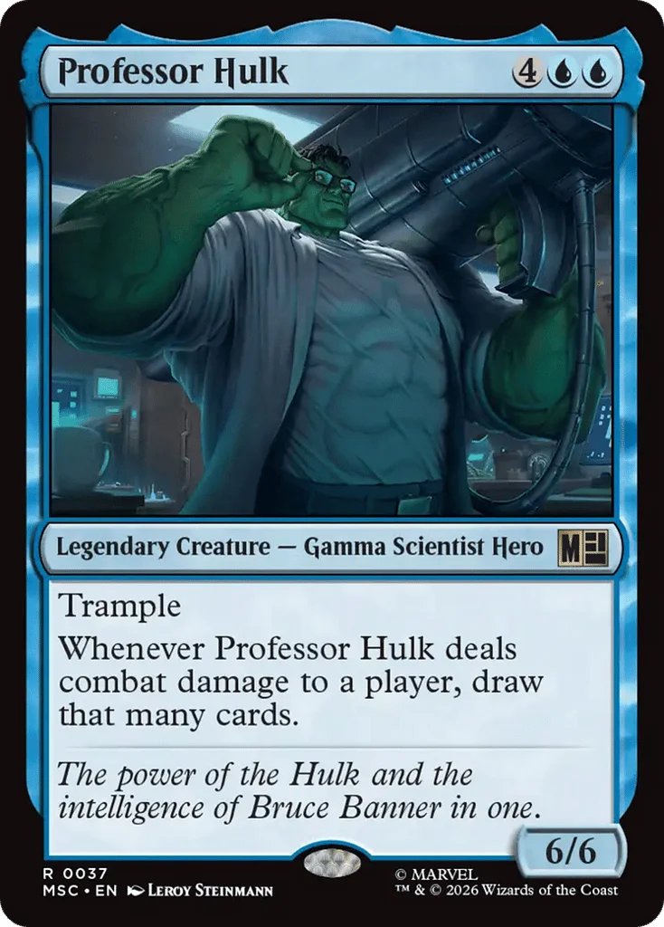 Professor Hulk · Marvel Super Heroes Commander