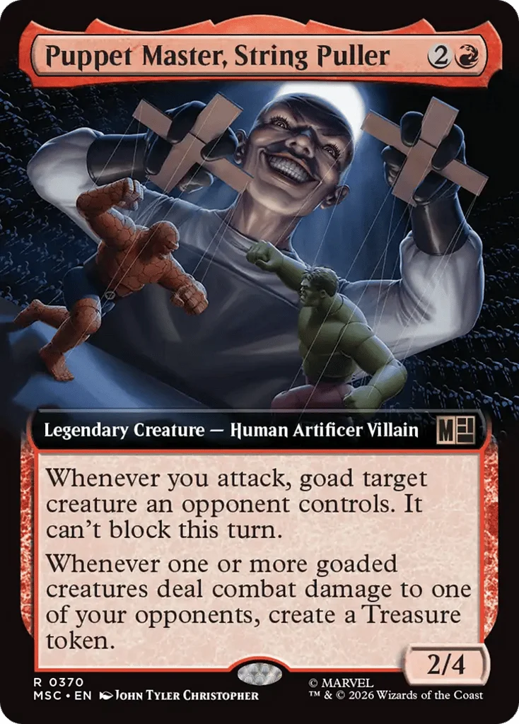 Puppet Master, String Puller · Marvel Super Heroes Commander