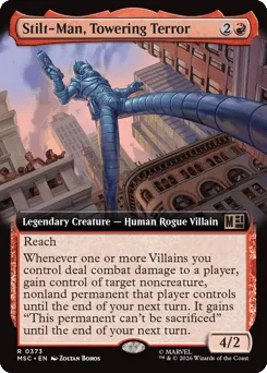 Stilt-Man, Towering Terror