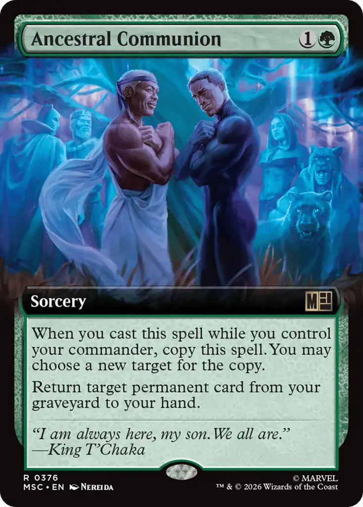 Ancestral Communion · Marvel Super Heroes Commander