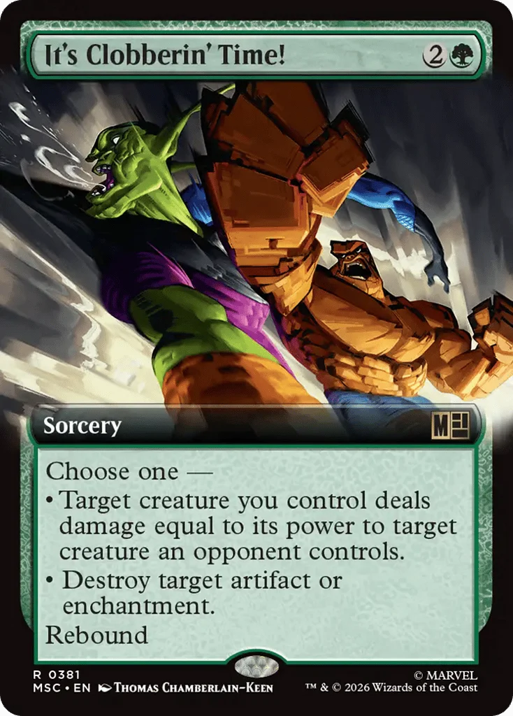 It's Clobberin' Time! · Marvel Super Heroes Commander