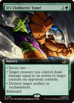 It's Clobberin' Time!