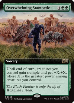 Overwhelming Stampede