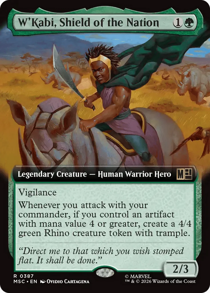 W'Kabi, Shield of the Nation · Marvel Super Heroes Commander