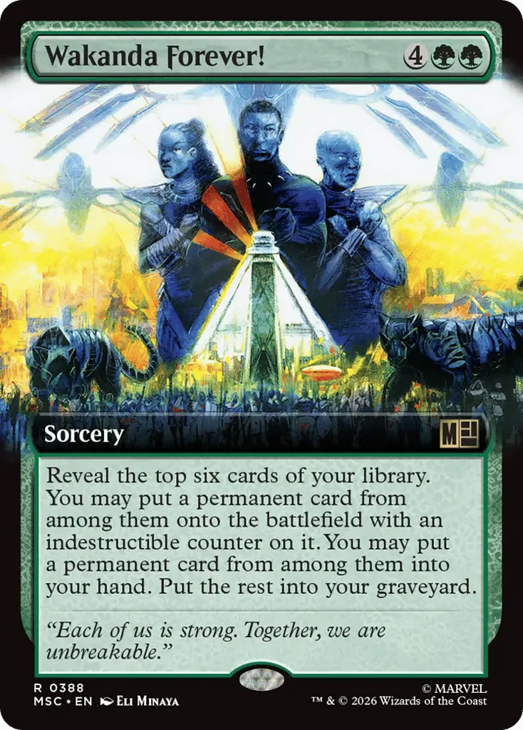 Wakanda Forever! · Marvel Super Heroes Commander