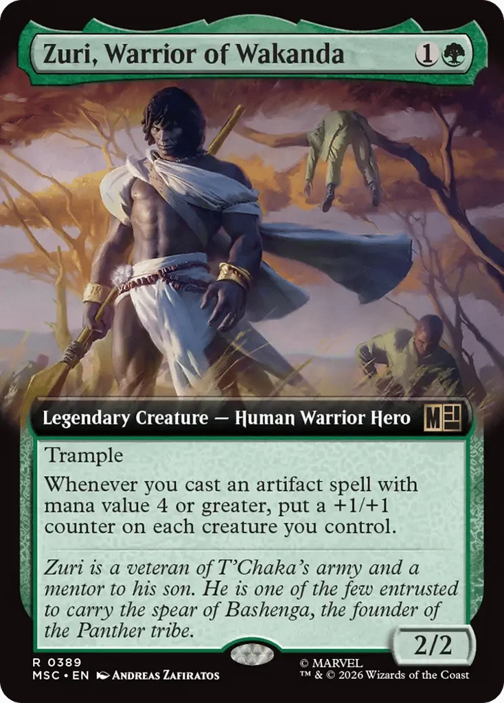 Zuri, Warrior of Wakanda · Marvel Super Heroes Commander