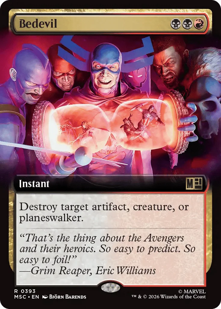 Bedevil · Marvel Super Heroes Commander