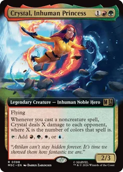 Crystal, Inhuman Princess