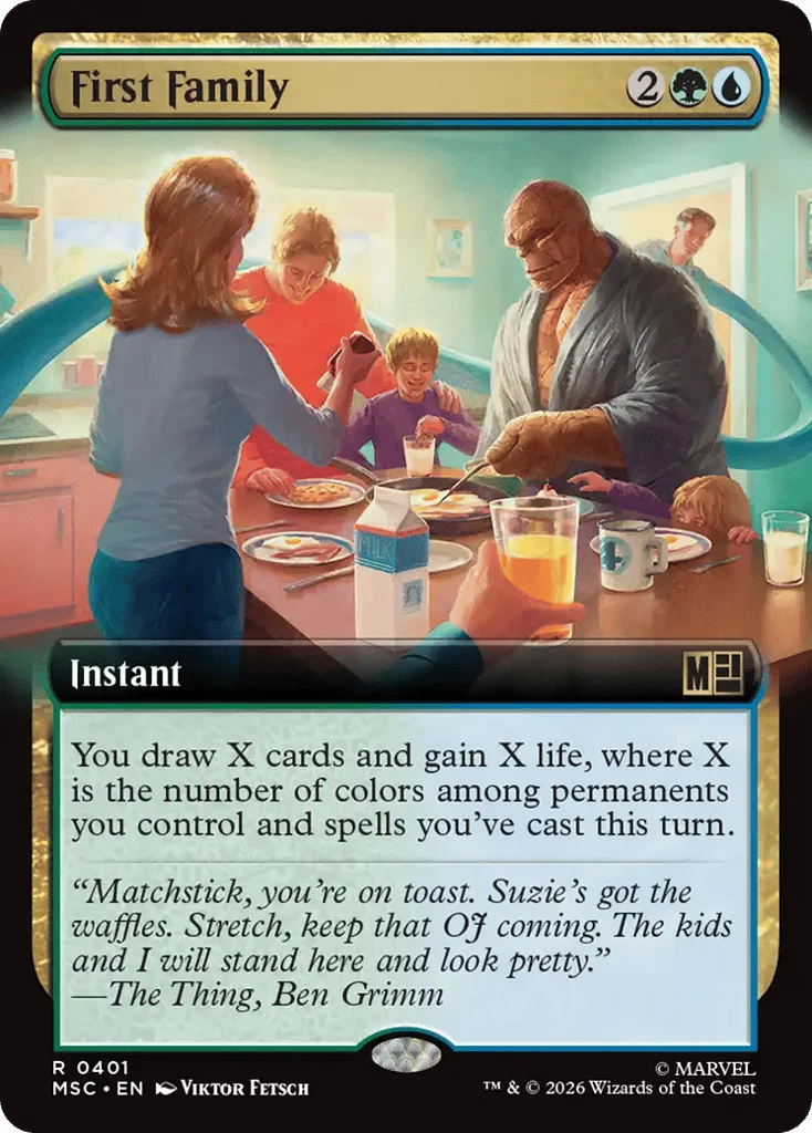 First Family · Marvel Super Heroes Commander