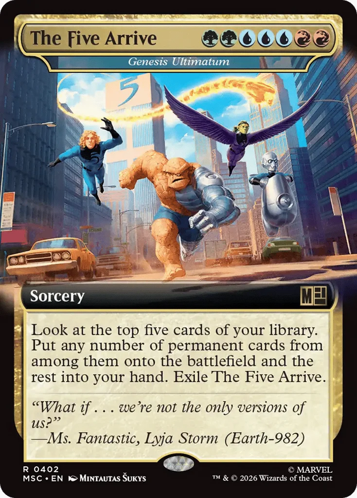 Genesis Ultimatum · Marvel Super Heroes Commander
