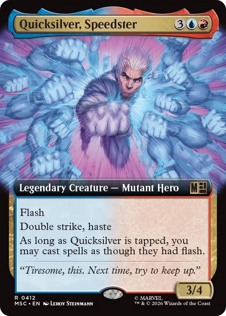 Quicksilver, Speedster · Marvel Super Heroes Commander