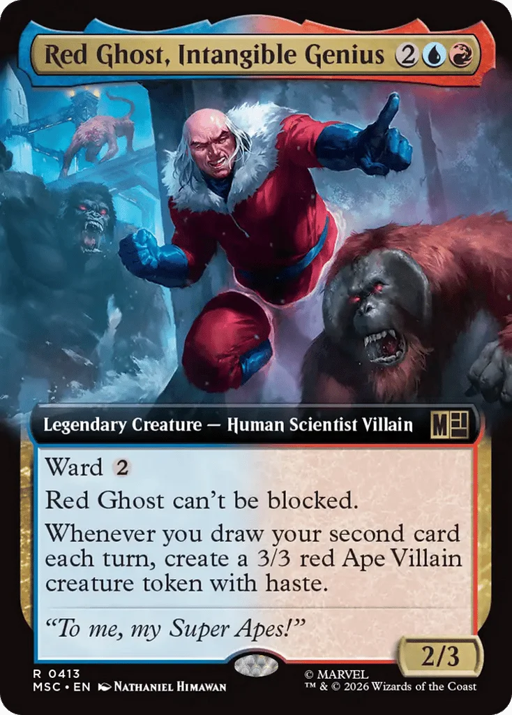 Red Ghost, Intangible Genius · Marvel Super Heroes Commander