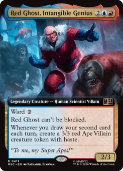 Red Ghost, Intangible Genius