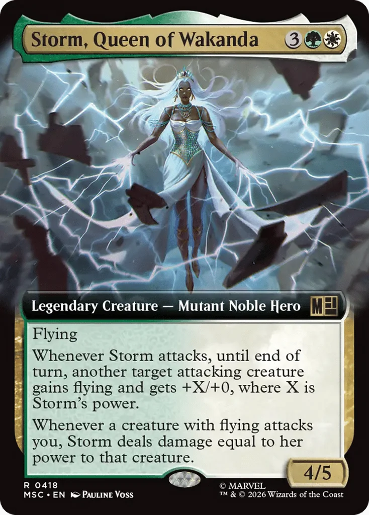 Storm, Queen of Wakanda · Marvel Super Heroes Commander