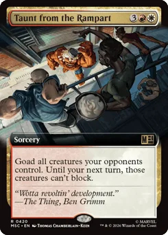 Taunt from the Rampart