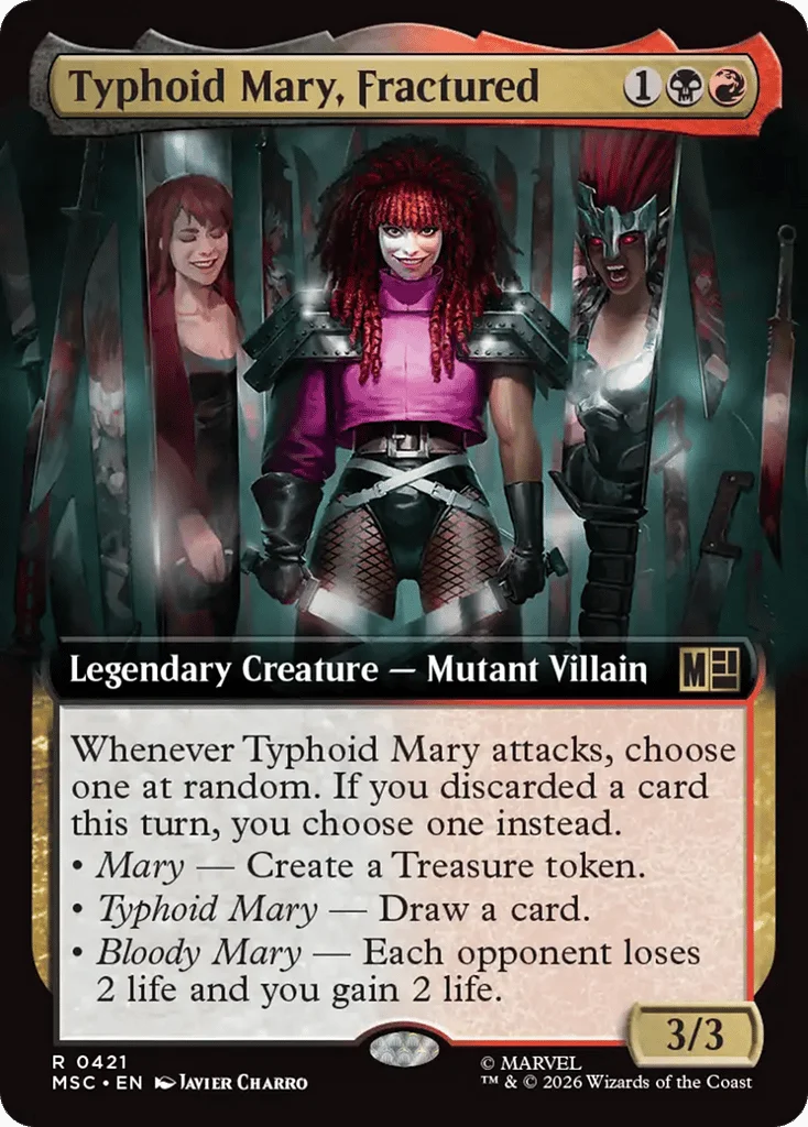 Typhoid Mary, Fractured · Marvel Super Heroes Commander