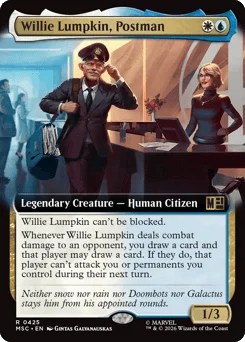 Willie Lumpkin, Postman