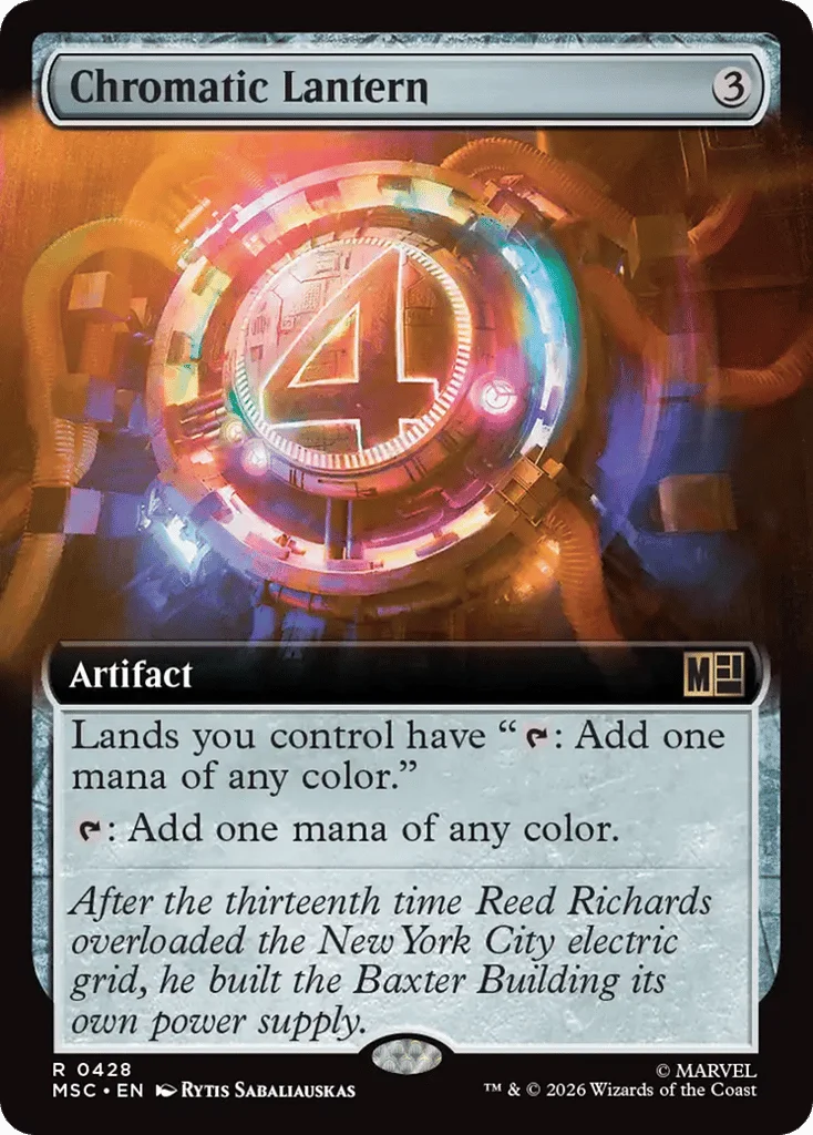 Chromatic Lantern · Marvel Super Heroes Commander