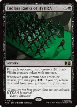 Endless Ranks of HYDRA