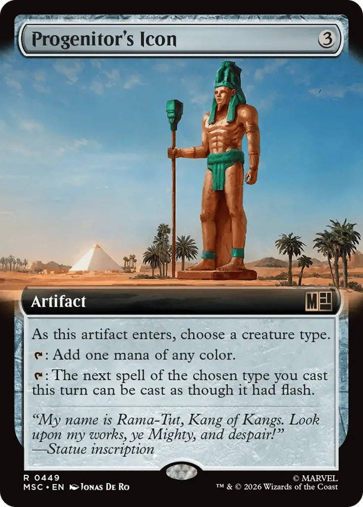 Progenitor's Icon · Marvel Super Heroes Commander