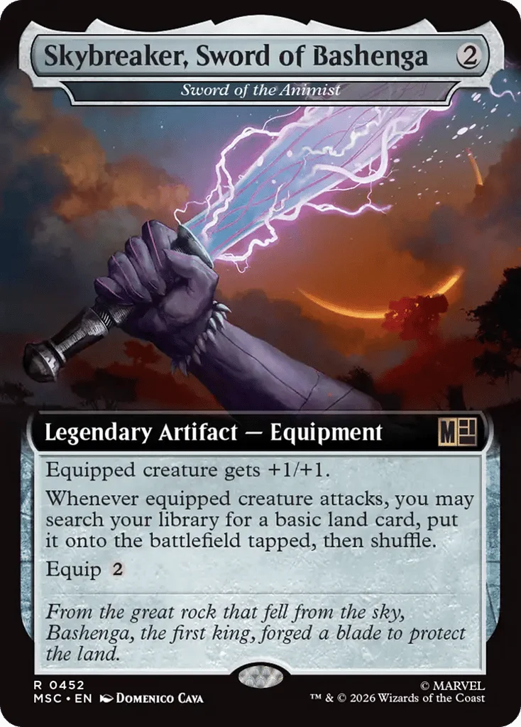 Sword of the Animist · Marvel Super Heroes Commander