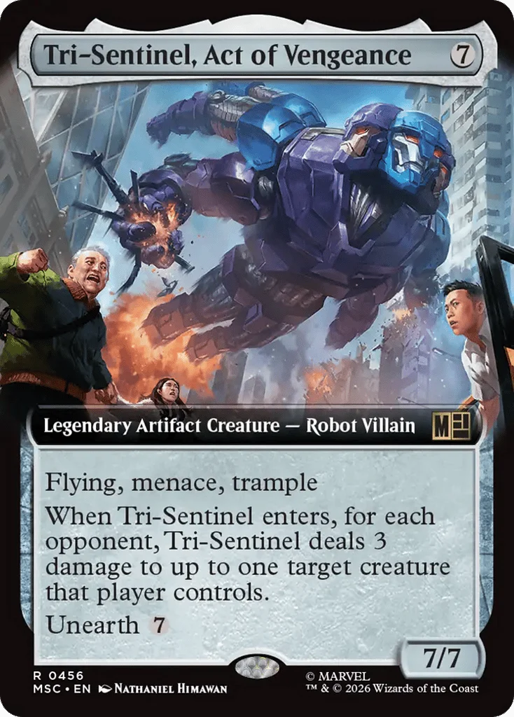Tri-Sentinel, Act of Vengeance · Marvel Super Heroes Commander