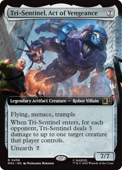 Tri-Sentinel, Act of Vengeance