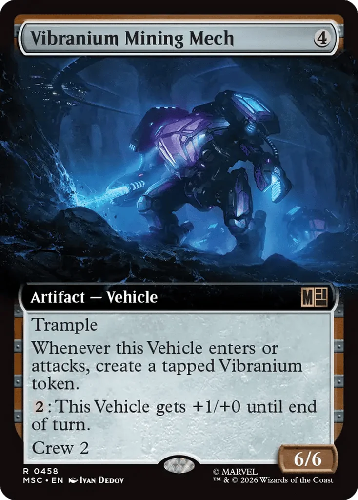 Vibranium Mining Mech · Marvel Super Heroes Commander